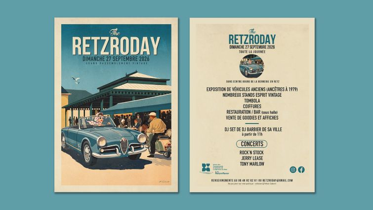 Dimanche 27 Septembre Retrouvez notre sélection Vintage au RETZRODAY – La Bernerie en Retz